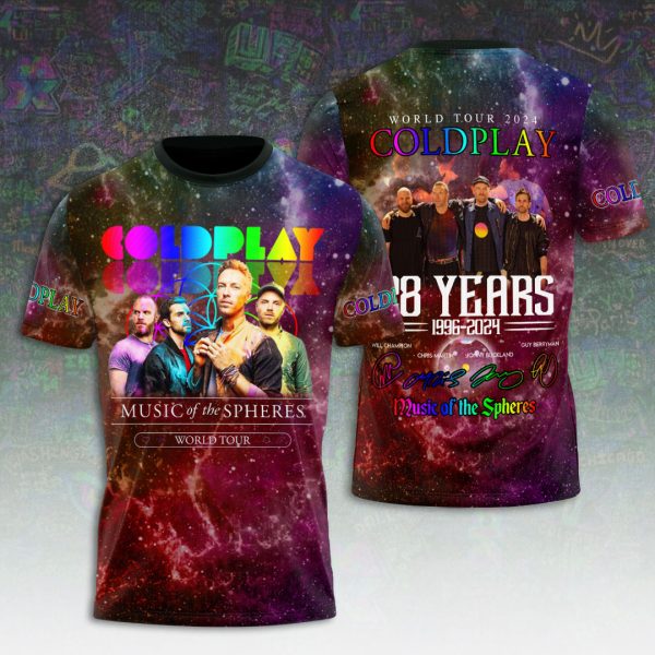 Coldplay 3D Apparel - ANHNV 3396