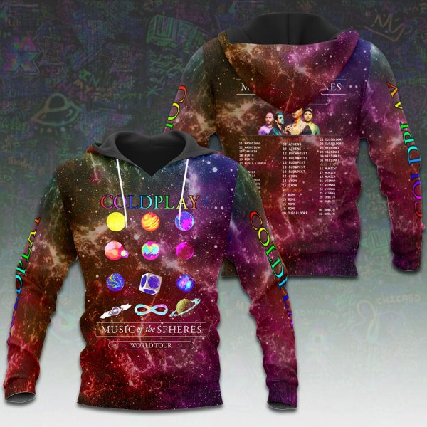Coldplay 3D Apparel - ANHNV 3398