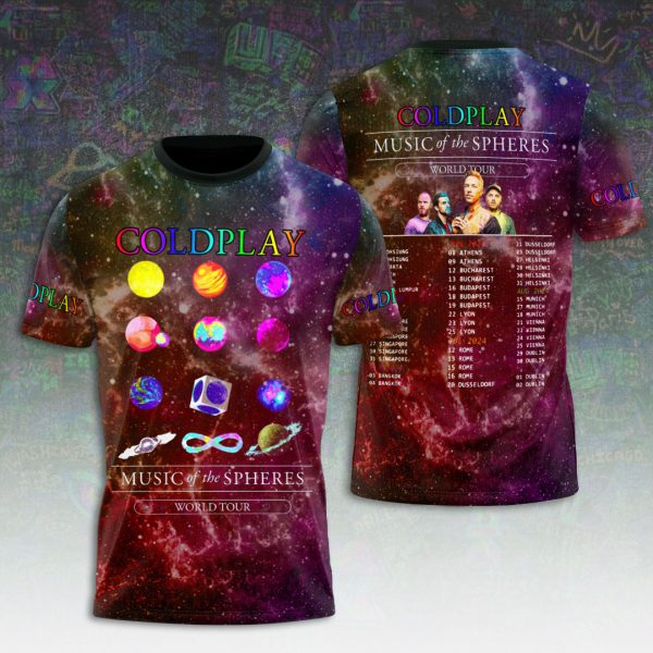 Coldplay 3D Apparel - ANHNV 3398