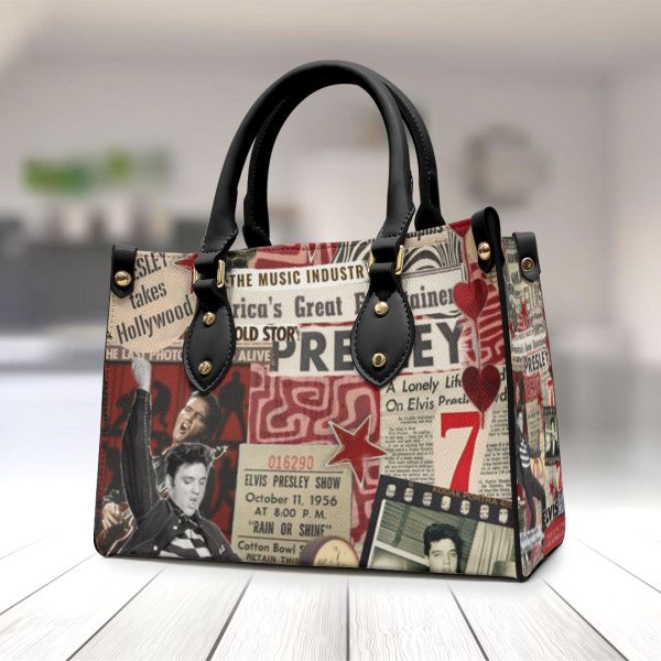 Elvis Presley Leather HandBag - ANHNV 3403