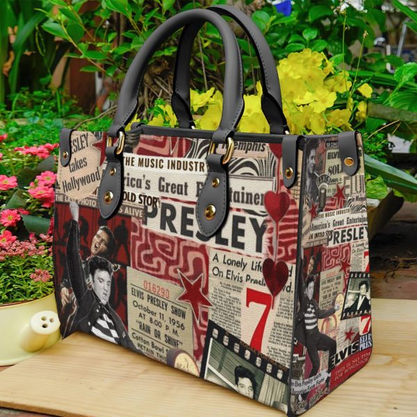 Elvis Presley Leather HandBag - ANHNV 3403