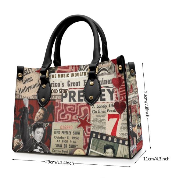 Elvis Presley Leather HandBag - ANHNV 3403