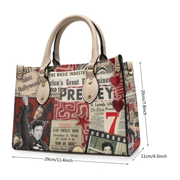 Elvis Presley Leather HandBag - ANHNV 3403