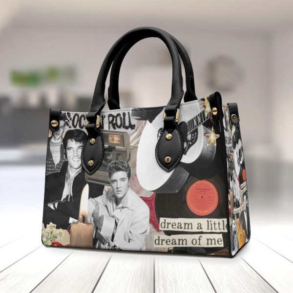 Elvis Presley Leather HandBag - ANHNV 3404