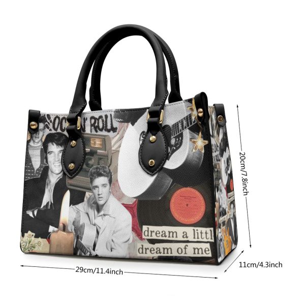 Elvis Presley Leather HandBag - ANHNV 3404