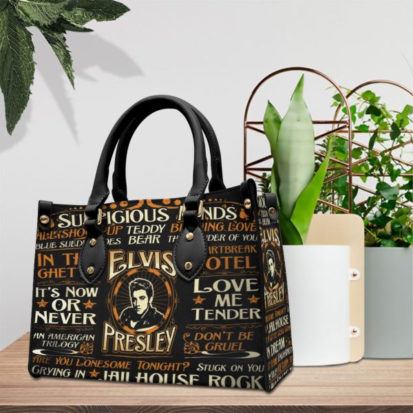 Elvis Presley Leather HandBag - ANHNV 3405