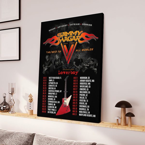 Sammy Hagar Canvas - ANHNV 3471