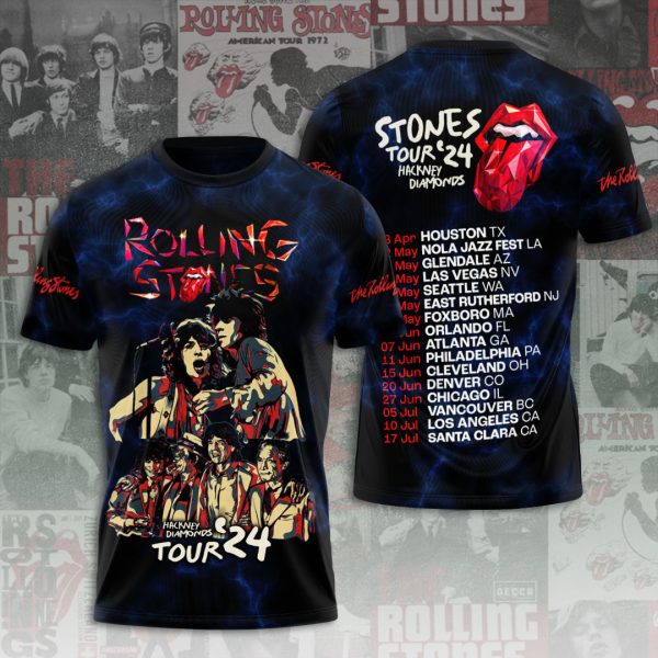 The Rolling Stones 3D Apparel - ANHNV 3504