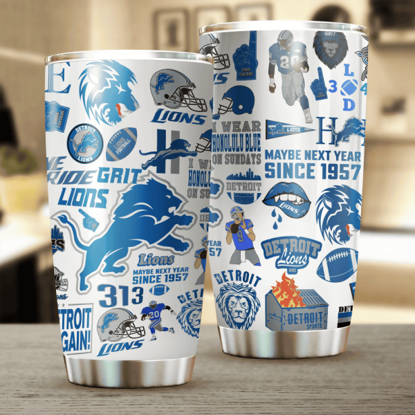 Detroit Lions Tumbler Cup - ANHNV 3509
