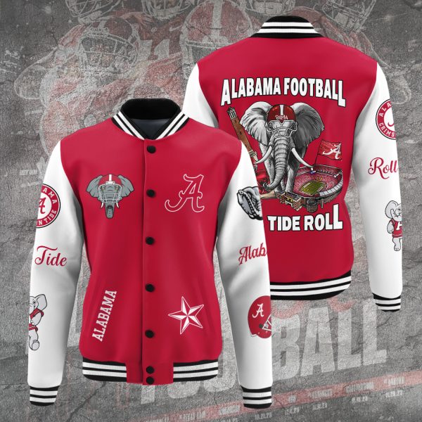 Alabama Crimson Tide Football Varsity Jacket - TANTN 3632