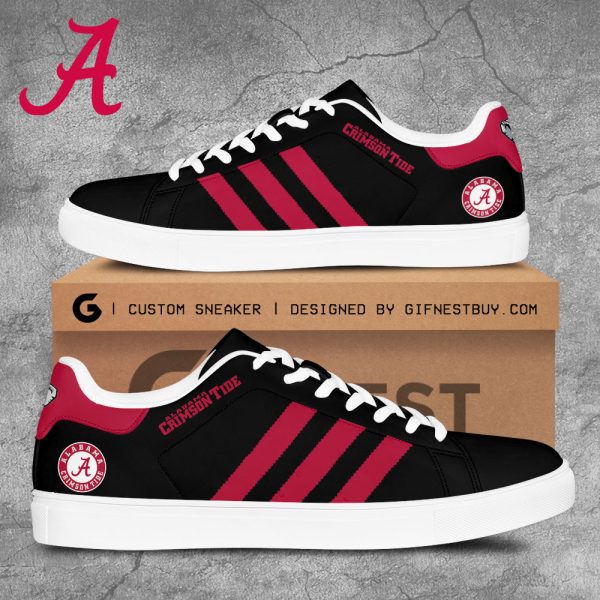 Alabama Crimson Tide Football Custom SS Shoes - TANTN 3603
