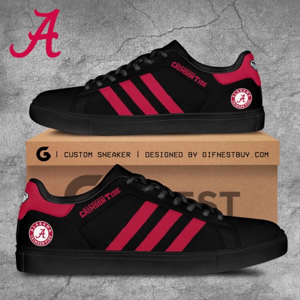 Alabama Crimson Tide Football Custom SS Shoes - TANTN 3603