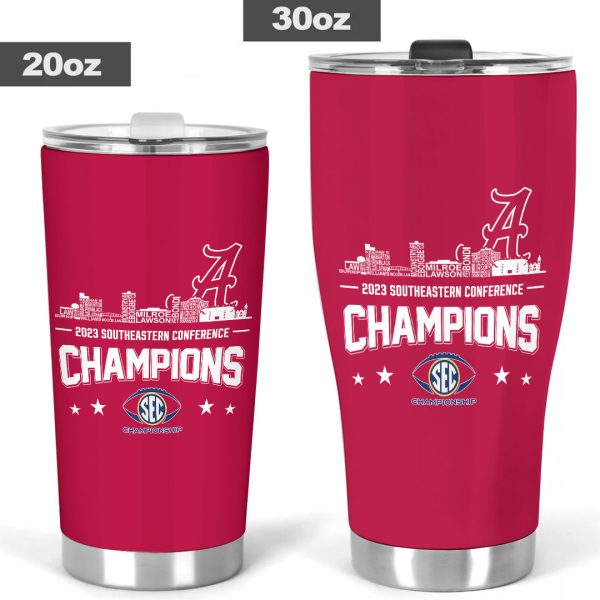 Alabama Crimson Tide Football Tumbler Cup - TANTN 3888