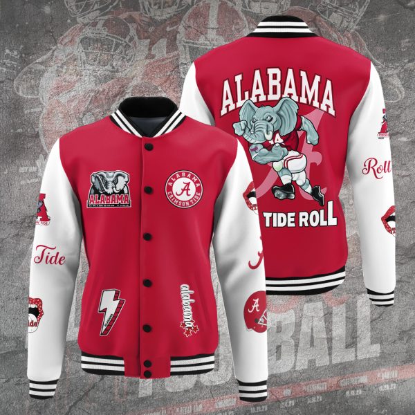 Alabama Crimson Tide Football Varsity Jacket - TANTN 3633