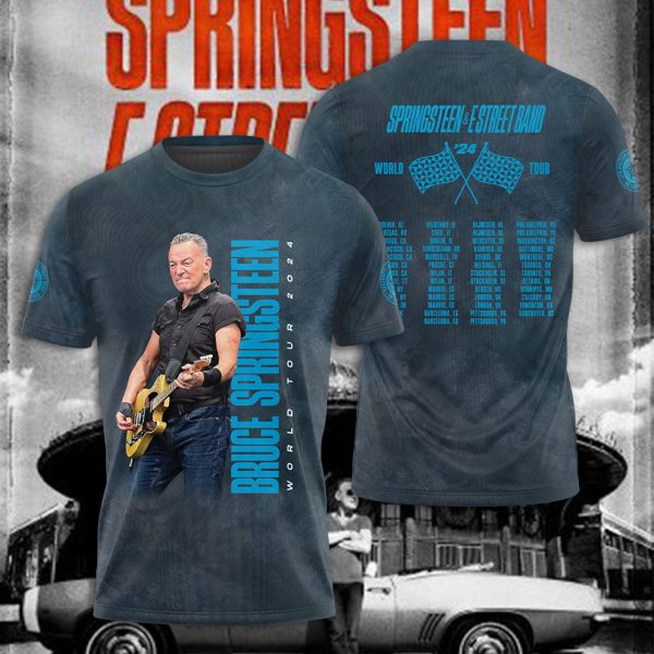 Bruce Springsteen 3D Apparel - NGHIAVT 1159