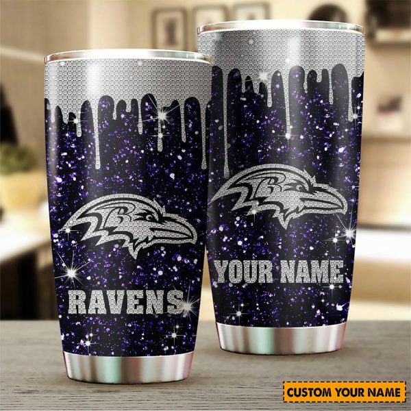 Personalized Baltimore Ravens Tumbler Cup - TANTN 3885
