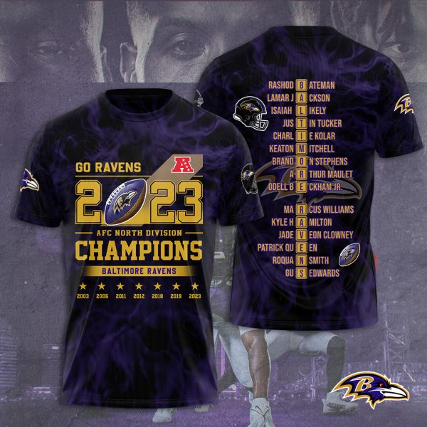 Baltimore Ravens 3D Apparel - TANTN 3860