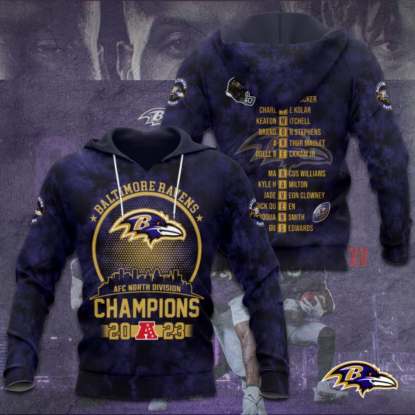 Baltimore Ravens 3D Apparel - TANTN 3862