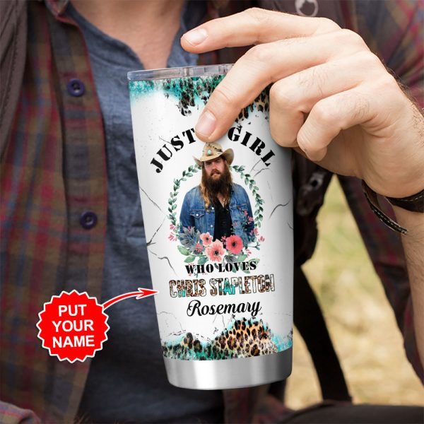 Personalized Chris Stapleton Tumbler Cup - VANDH 1895
