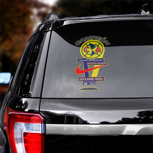 Club América 3D Decal - MAITM 5311