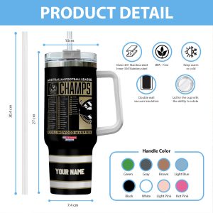 Personalized Collingwood FC 40oz Stanley Tumbler - TANTN 3753