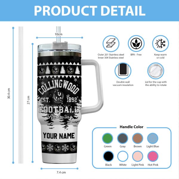 Personalized Collingwood FC 40oz Stanley Tumbler - TANTN 3754
