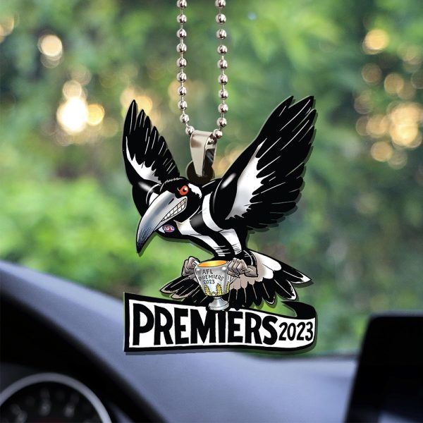 Collingwood FC Custom shape 1-sided Acrylic Car Ornament - TANTN 3594