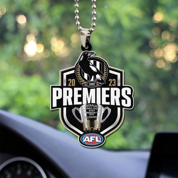 Collingwood FC Custom shape 1-sided Acrylic Car Ornament - TANTN 3595