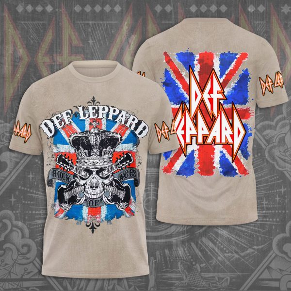 Def Leppard 3D Apparel - NGHIAVT 1120