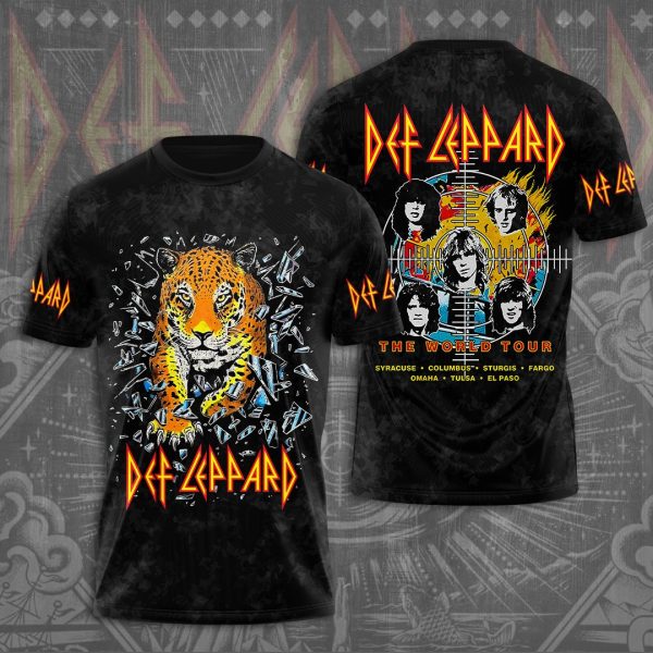 Def Leppard 3D Apparel - NGHIAVT 1135