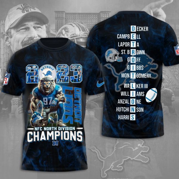 Detroit Lions 3D Apparel - MAITM 5300