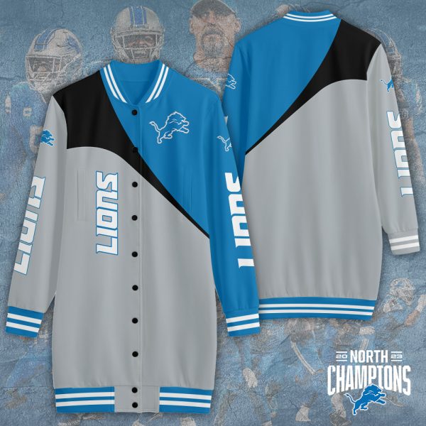 Detroit Lions 3D Women's Long Jersey - TANTN 3929