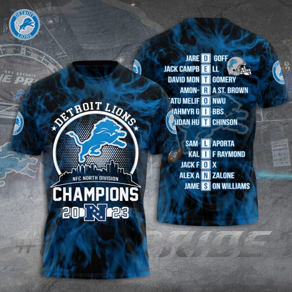 Detroit Lions 3D Apparel - TANTN 3799