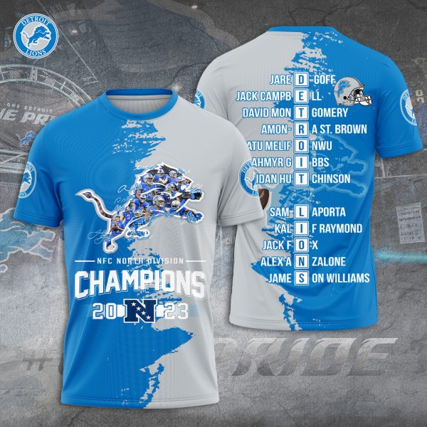 Detroit Lions 3D Apparel - TANTN 3798