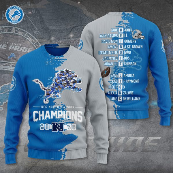 Detroit Lions 3D Apparel - TANTN 3798