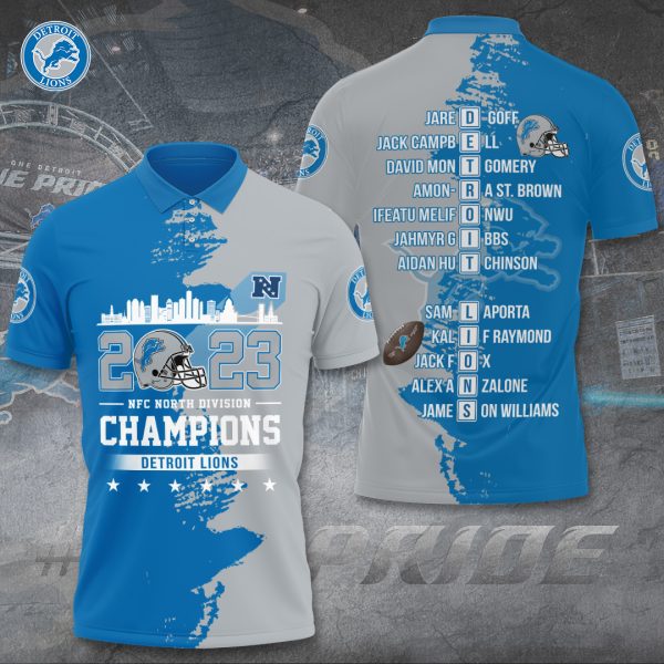 Detroit Lions 3D Apparel - TANTN 3802
