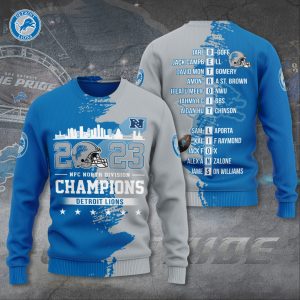 Detroit Lions 3D Apparel - TANTN 3802