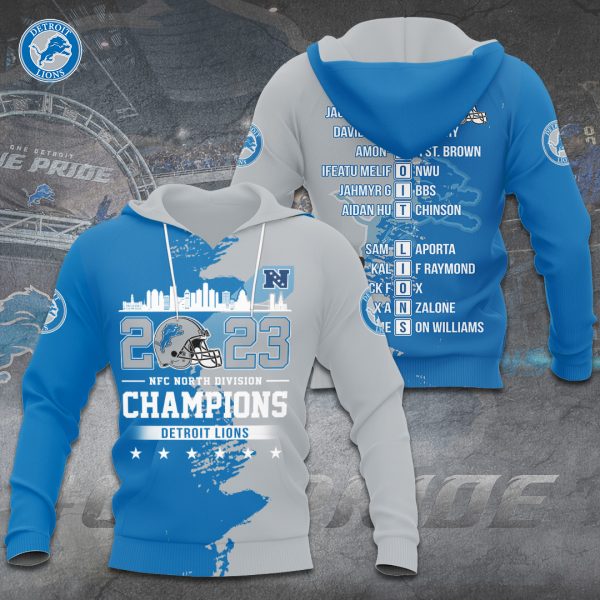 Detroit Lions 3D Apparel - TANTN 3802