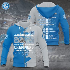 Detroit Lions 3D Apparel - TANTN 3802