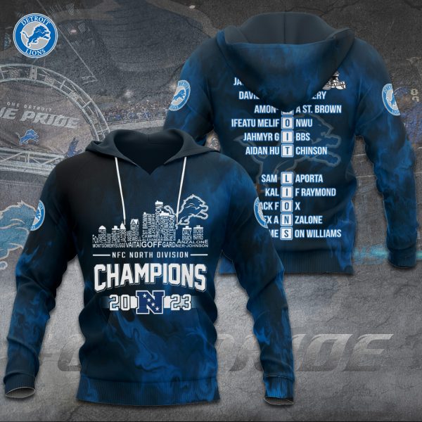 Detroit Lions 3D Apparel - TANTN 3823