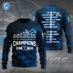 Detroit Lions 3D Apparel - TANTN 3823