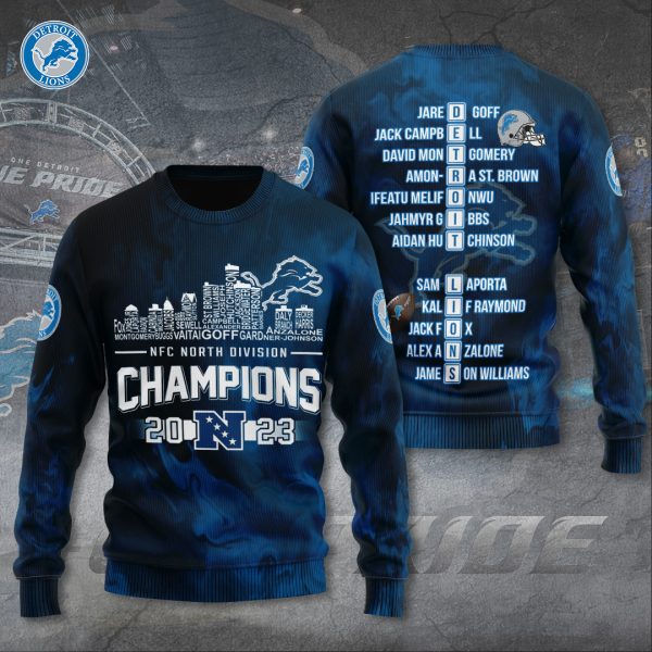 Detroit Lions 3D Apparel - TANTN 3823