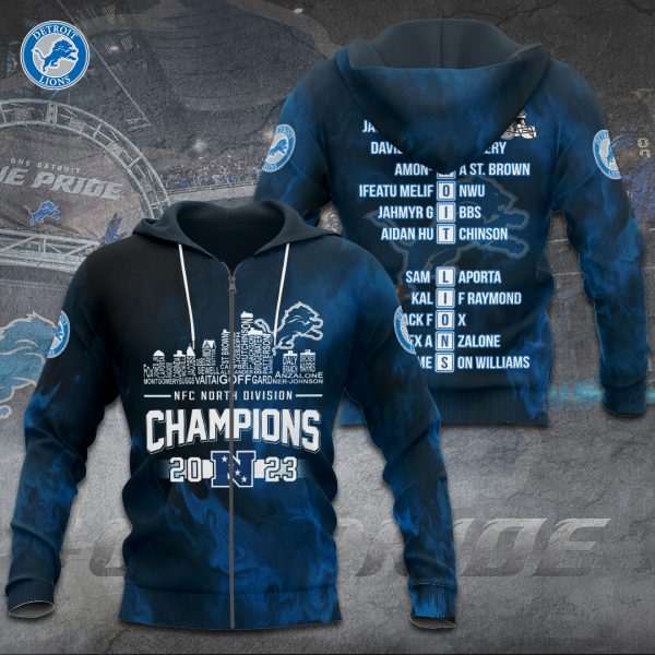 Detroit Lions 3D Apparel - TANTN 3823