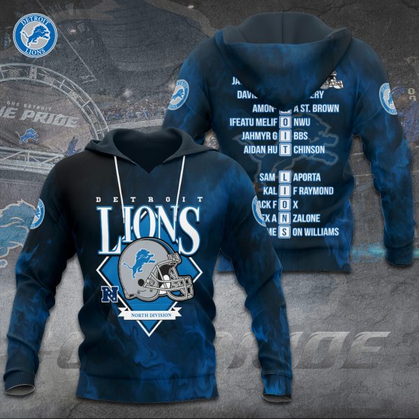 Detroit Lions 3D Apparel - TANTN 3827