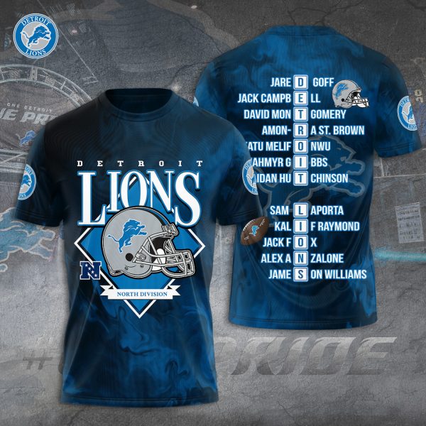 Detroit Lions 3D Apparel - TANTN 3827