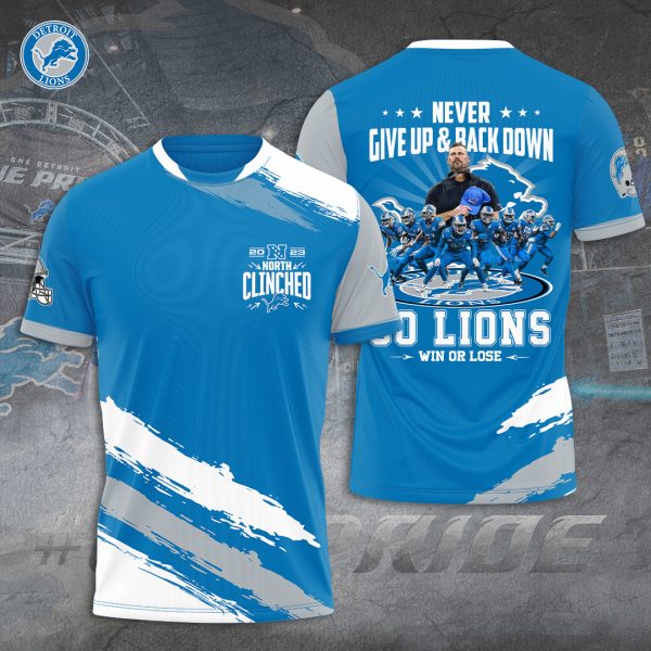 Detroit Lions 3D Apparel - TANTN 3947