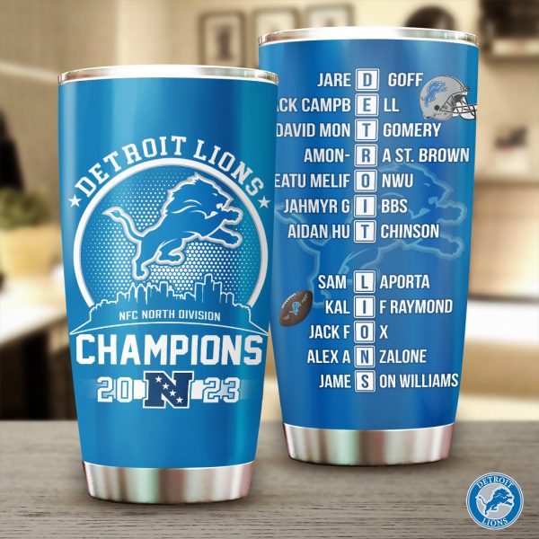 Detroit Lions Tumbler Cup - TANTN 3828