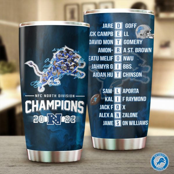 Detroit Lions Tumbler Cup - TANTN 3829