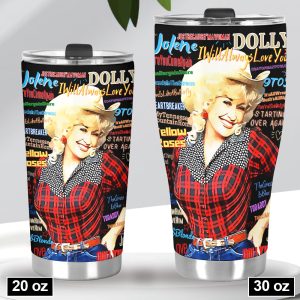 Personalized Dolly Parton Tumbler Cup - VANDH 2083