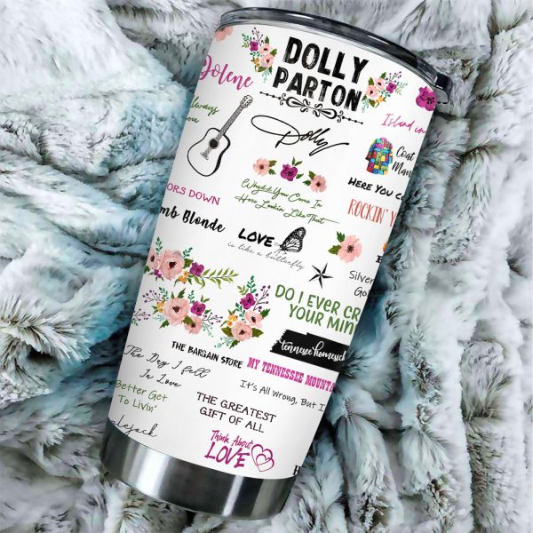 Personalized Dolly Parton Tumbler Cup - VANDH 2084